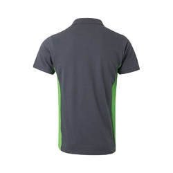 VL SUPAY. Polo piqué bicolore (180g/m²), manches courtes, en coton (60%) et polyester (40%)