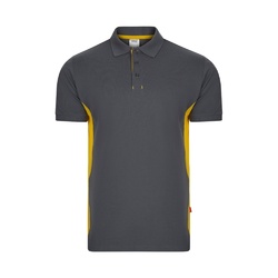 VL SUPAY. Polo piqué bicolore (180g/m²), manches courtes, en coton (60%) et polyester (40%)
