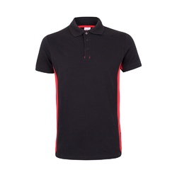 VL SUPAY. Polo piqué bicolore (180g/m²), manches courtes, en coton (60%) et polyester (40%)
