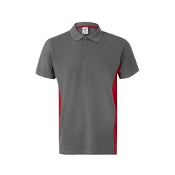 VL SUPAY. Polo piqué bicolore (180g/m²), manches courtes, en coton (60%) et polyester (40%)