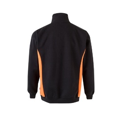 VL SVAROG. Sweat bicolore en éponge (260g/m²), en polyester (65%) et coton (35%)