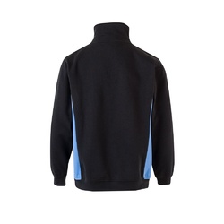 VL SVAROG. Sweat bicolore en éponge (260g/m²), en polyester (65%) et coton (35%)
