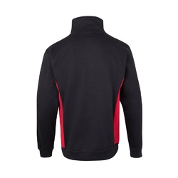 VL SVAROG. Sweat bicolore en éponge (260g/m²), en polyester (65%) et coton (35%)