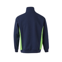 VL SVAROG. Sweat bicolore en éponge (260g/m²), en polyester (65%) et coton (35%)