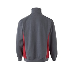 VL SVAROG. Sweat bicolore en éponge (260g/m²), en polyester (65%) et coton (35%)