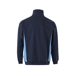 VL SVAROG. Sweat bicolore en éponge (260g/m²), en polyester (65%) et coton (35%)