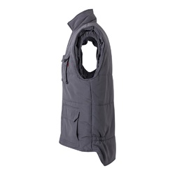 VL MEFITIS. Gilet rembourré multipoches (220g/m²), en polyester (100%)
