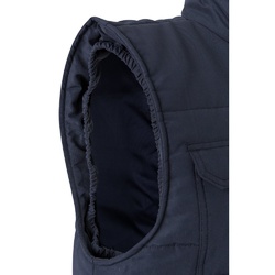 VL MEFITIS. Gilet rembourré multipoches (220g/m²), en polyester (100%)
