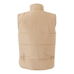 VL MEFITIS. Gilet rembourré multipoches (220g/m²), en polyester (100%)