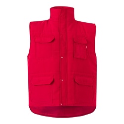 VL MEFITIS. Gilet rembourré multipoches (220g/m²), en polyester (100%)