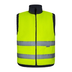 VL DIANA. Gilet rembourré (220g/m²), réversible en polyester (100%), avec fermeture à glissière et tirette réversible, et multipoches