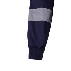 VL NEPTUNE. Veste en sergé bicolore (210g/m²) en polyester (80%) et coton (20%)