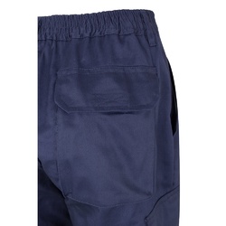 VL ATHENA. Pantalon bicolore en sergé (210g/m²), doublé, multi-poches, en coton (20%) et polyester (80%)