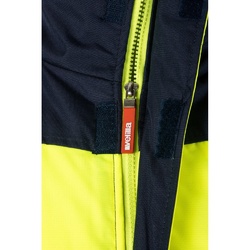 VL JUPITER. Veste rembourrée bicolore (180g/m²) en polyester (100%), avec fintion PU