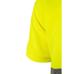 VL CUPID. Polo piqué bicolore (160g/m²) à manches courtes, en polyester (100%)