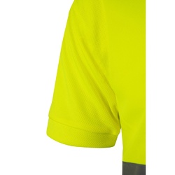 VL CUPID. Polo piqué bicolore (160g/m²) à manches courtes, en polyester (100%)