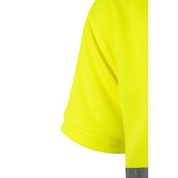 VL CUPID LARGE. Polo bicolore (160g/m²) à manches courtes, en polyester (100%)