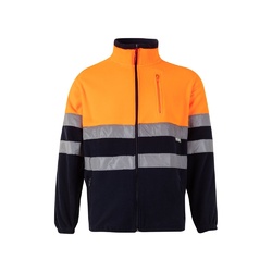 VL EROS. Veste polaire bicolore (280g/m²), en polyester (100%)
