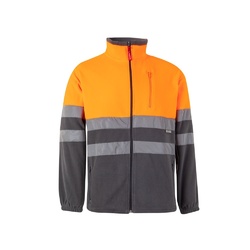 VL EROS. Veste polaire bicolore (280g/m²), en polyester (100%)