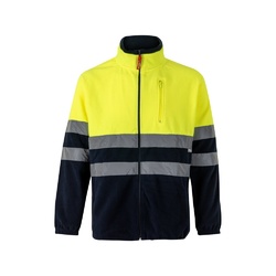 VL EROS. Veste polaire bicolore (280g/m²), en polyester (100%)