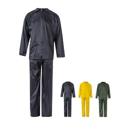 VL SEDNA. Ensemble de pluie (225g/m²), deux pièces en polyester (100%) avec finition PVC