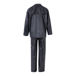 VL SEDNA. Ensemble de pluie (225g/m²), deux pièces en polyester (100%) avec finition PVC