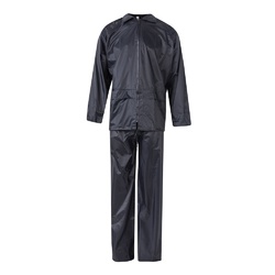 VL SEDNA. Ensemble de pluie (225g/m²), deux pièces en polyester (100%) avec finition PVC