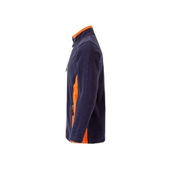 VL GERAS. Veste polaire bicolore (220g/m²) en polyester (100%)