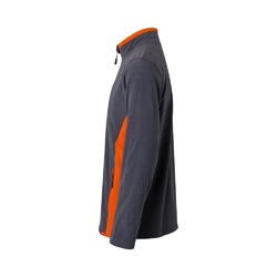 VL GERAS. Veste polaire bicolore (220g/m²) en polyester (100%)
