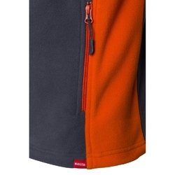 VL GERAS. Veste polaire bicolore (220g/m²) en polyester (100%)