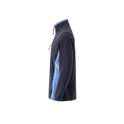 VL GERAS. Veste polaire bicolore (220g/m²) en polyester (100%)