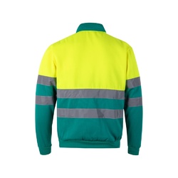 VL THOR. Sweatshirt bicolore (300g/m²) en polyester éponge (100%)