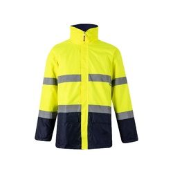 VL THEMIS. Parka bicolore (190g/m²), en polyester (100%), avec enduction PU