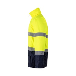VL THEMIS. Parka bicolore (190g/m²), en polyester (100%), avec enduction PU