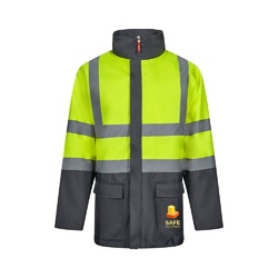 VL JUNO. Parka 4 en 1 bicolore (180g/m²), en polyester (100%), avec finition PU