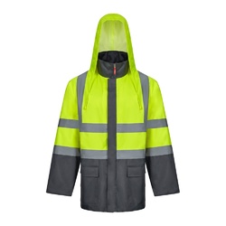 VL JUNO. Parka 4 en 1 bicolore (180g/m²), en polyester (100%), avec finition PU