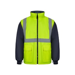VL JUNO LARGE. Parka 4 en 1 bicolore (180g/m²), en polyester (100%) avec finition PU