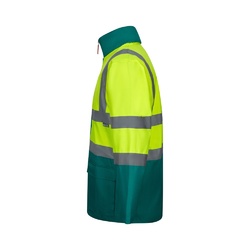 VL JUNO LARGE. Parka 4 en 1 bicolore (180g/m²), en polyester (100%) avec finition PU