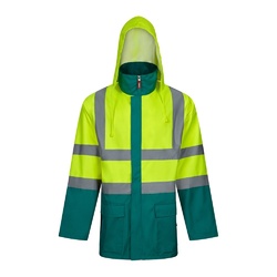 VL JUNO LARGE. Parka 4 en 1 bicolore (180g/m²), en polyester (100%) avec finition PU