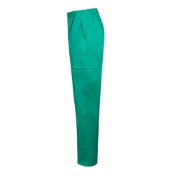 VL AINE. Pantalon sergé, multipoches (190g/m²), en coton (20%) et polyester (80%)