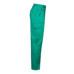 VL AINE. Pantalon sergé, multipoches (190g/m²), en coton (20%) et polyester (80%)