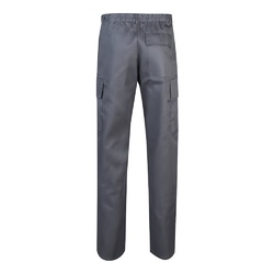VL AINE. Pantalon sergé, multipoches (190g/m²), en coton (20%) et polyester (80%)