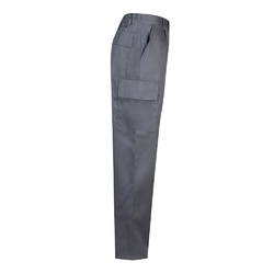 VL AINE. Pantalon sergé, multipoches (190g/m²), en coton (20%) et polyester (80%)