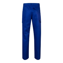 VL AINE. Pantalon sergé, multipoches (190g/m²), en coton (20%) et polyester (80%)