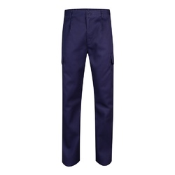 VL AINE. Pantalon sergé, multipoches (190g/m²), en coton (20%) et polyester (80%)