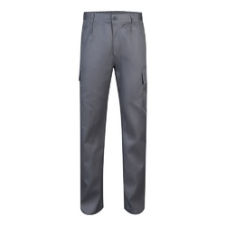 VL AINE. Pantalon sergé, multipoches (190g/m²), en coton (20%) et polyester (80%)