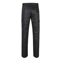 VL AINE. Pantalon sergé, multipoches (190g/m²), en coton (20%) et polyester (80%)