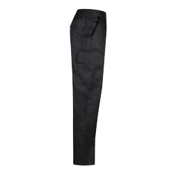VL AINE. Pantalon sergé, multipoches (190g/m²), en coton (20%) et polyester (80%)
