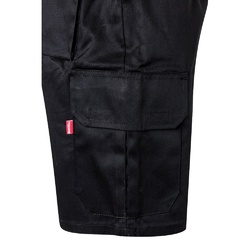 VL CHIONE. Bermuda sergé, multipoches (200g/m²), en coton (35%) et polyester (65%)