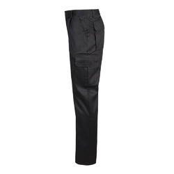 VL MABON. Pantalon sergé, multipoches (200g/m²), en coton (35%) et polyester (65%)